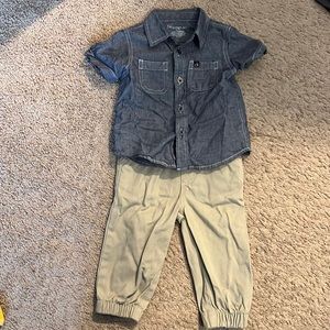 6:9 month Calvin Klein baby outfit